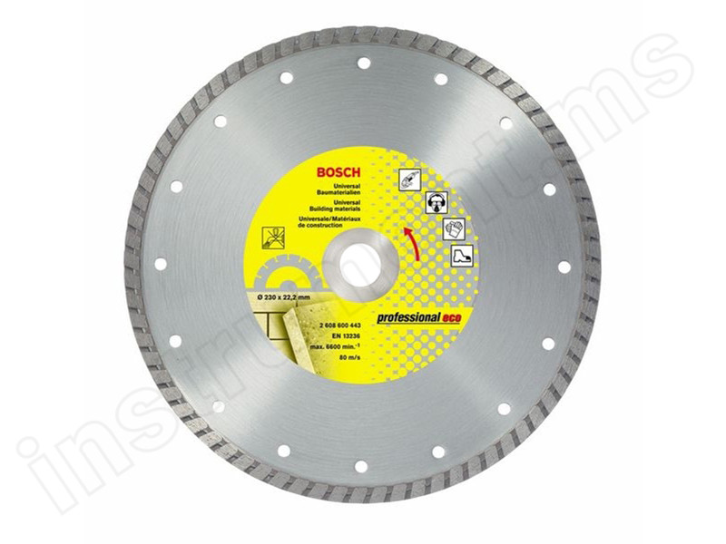 Алмазный диск Standard for Universal Bosch d=115х10х22,2мм - фото 1