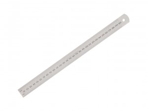 Линейка 300мм Workpro WP265001, нержавеющая  сталь - фото 1