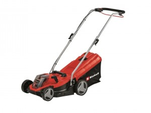 Газонокосилка аккумуляторная, с АКБ и ЗУ, 18В, 4Ач Einhell PXC GE-CM 18/33 Li  арт. 3413260 - фото 1