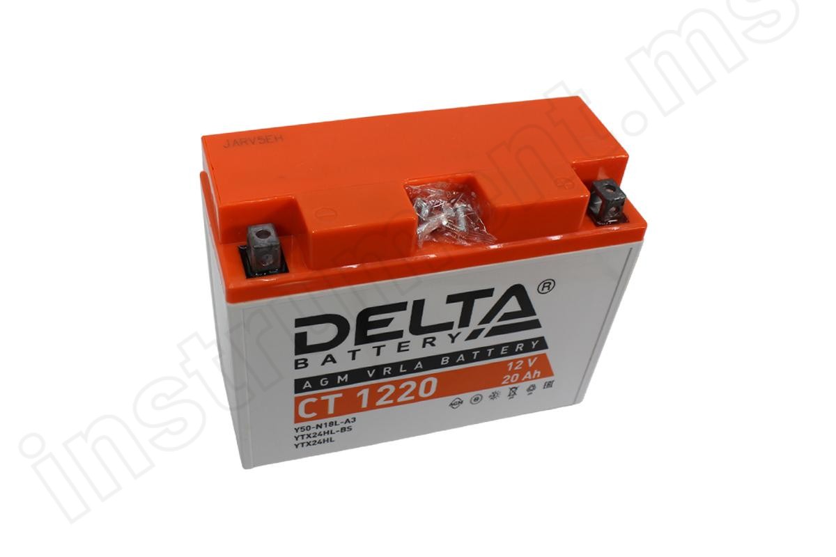 Аккумулятор Delta CT 1220   арт.Y50-N18L-A3, YTX24HL-BS, YTX24HL - фото 3