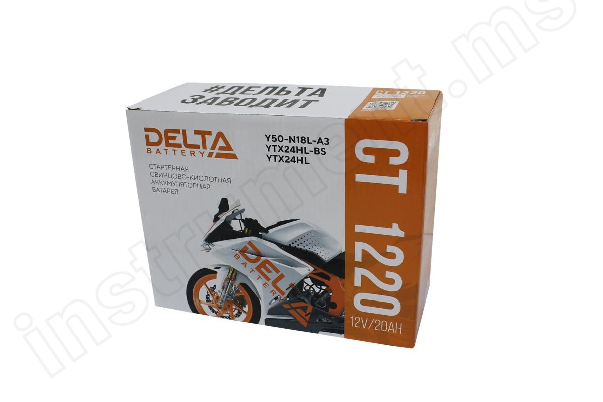 Аккумулятор Delta CT 1220   арт.Y50-N18L-A3, YTX24HL-BS, YTX24HL - фото 4
