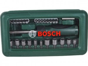 Набор бит и торцевых головок Bosch 46 предметов - фото 4