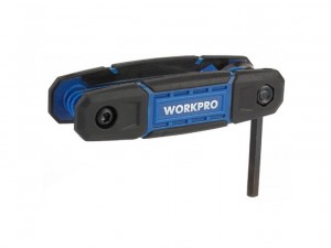 Набор ключей шестигранных складных 8 шт Workpro WP222028 - фото 5