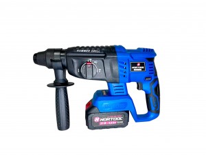 Набор аккумуляторных инструментов Nortool шуруповёрт CD21B, перфоратор CHR21B, ушм CGA21B, в кейсе - фото 9