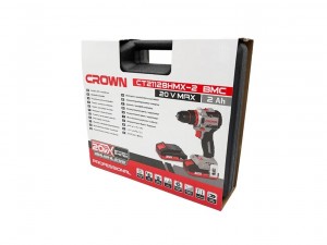 Аккумуляторный шуруповерт Crown CT21128HMX-2 BMC - фото 10
